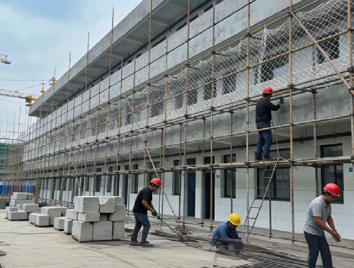 洛阳伊滨区学校教学楼加固工程