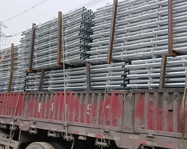 洛阳盘扣租赁运送现场