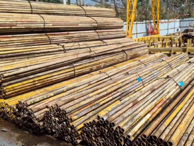 洛阳钢管租赁现场