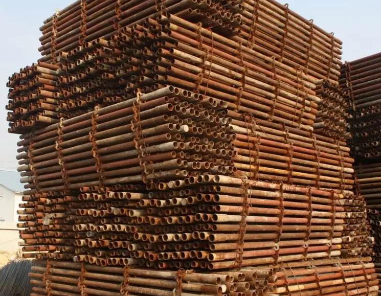 洛阳钢管租赁现场