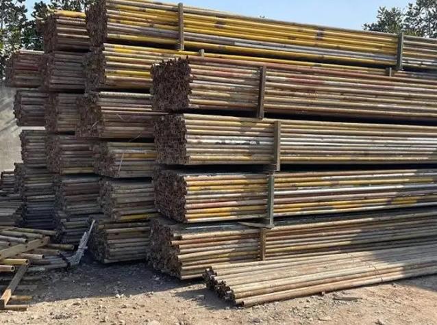 洛阳钢管租赁现场